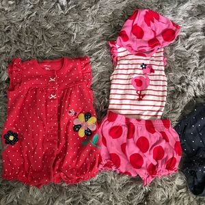 2 baby girl outfits